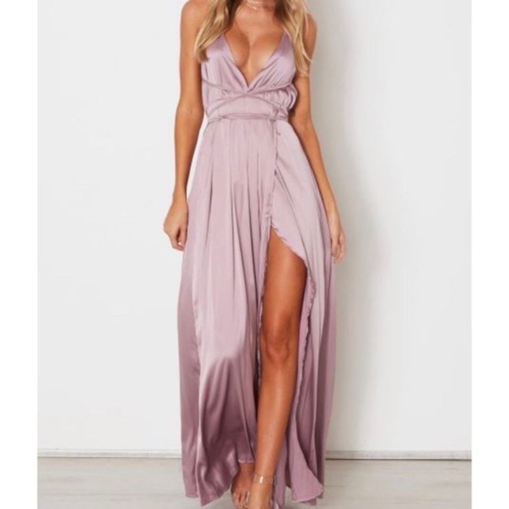 White Fox boutique Akela Maxi Dress
